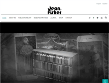 Tablet Screenshot of jeanfisher.com